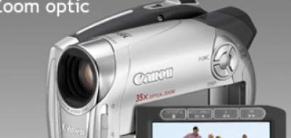 Noile camere video Canon DVD
