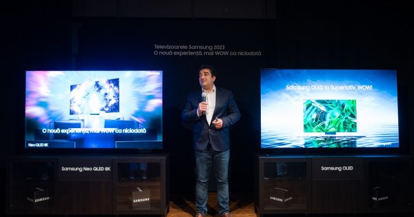 Samsung lansează noi televizoare în România: la unele primești un Galaxy S23...