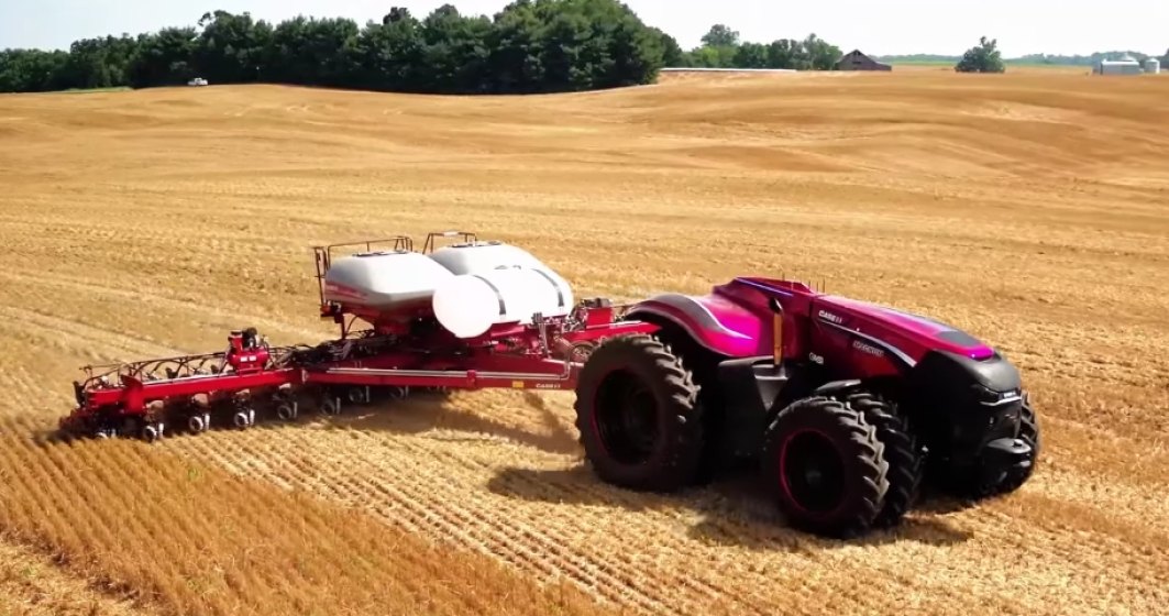 Tractoarele autonome ar putea transforma agricultura intr-un job de birou