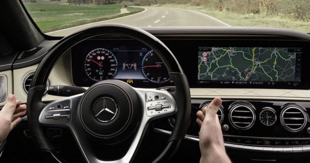Interiorul noului Mercedes Clasa S facelift, dezvaluit accidental intr-un comunicat de presa