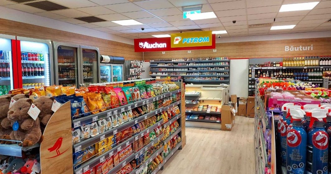 OMV Petrom și Auchan au deschis opt magazine de proximitate