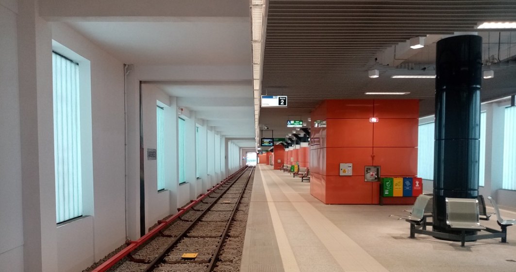 FOTO | Cum arată stația de metrou Tudor Arghezi, în care s-au investit 50 mil. euro