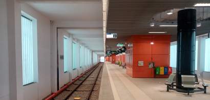 FOTO | Cum arată stația de metrou Tudor Arghezi, în care s-au investit...