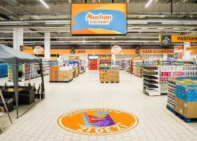 Auchan pariază pe reduceri. Două hipermarketuri clasice se transformă în...