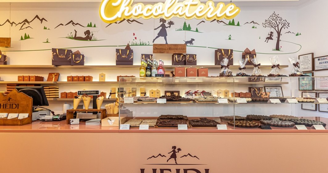 Heidi Chocolat a deschis primul pop-up shop cu ciocolata in centrul Bucurestiului