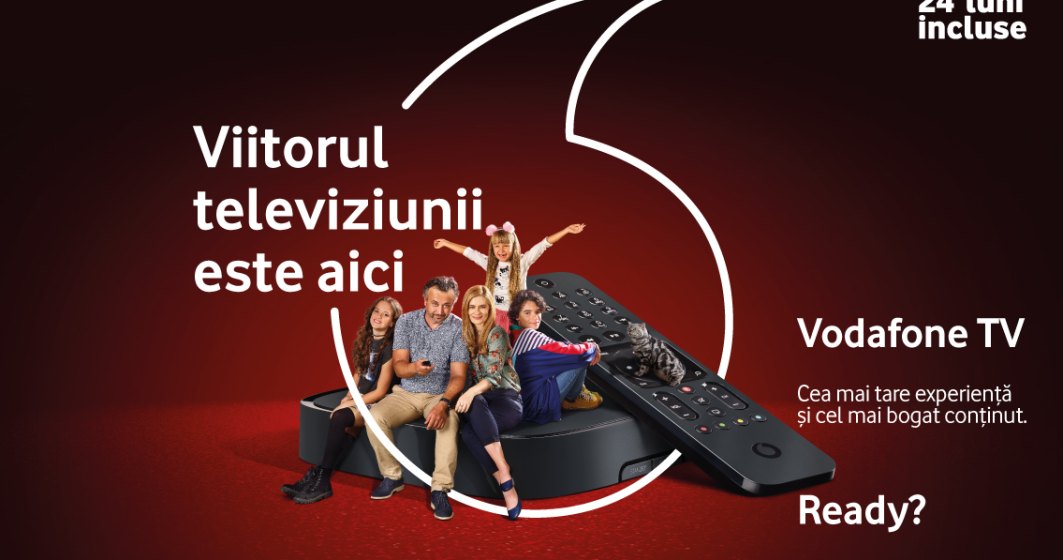 Vodafone lansează un serviciu de televiziune: cât costă Vodafone TV și ce oferă