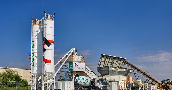 Holcim România lansează un ciment ECO, mai puțin poluant