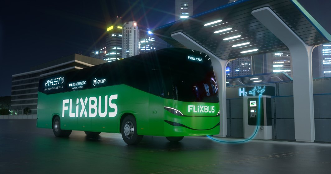 FlixMobility, Freudenberg și ZF vor construi primul autocar pe distanțe lungi alimentat cu hidrogen din Europa