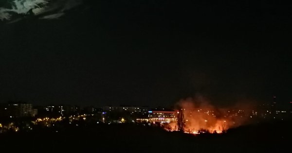 Incendiu în Parcul IOR: Focul ar afecta o parte din zona retrocedată