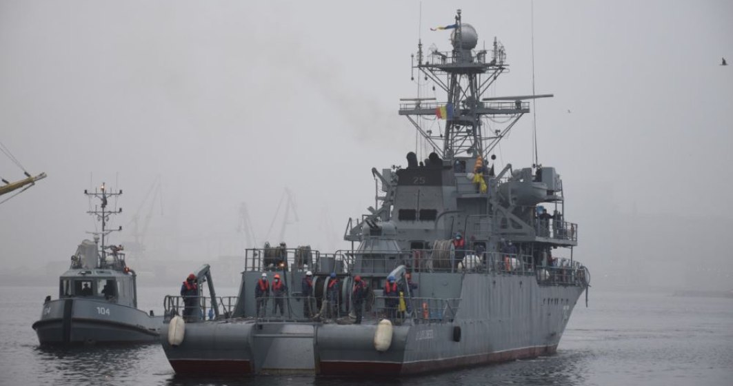 Nava militară „Locotenent Lupu Dinescu” încheie ultima misiune NATO din anul 2020