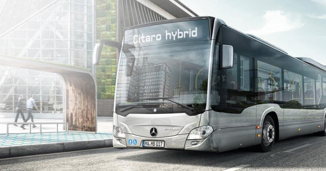 Capitala va avea 130 de autobuze noi Mercedes - Benz, de tip hibrid, care vor fi livrate din mai 2020