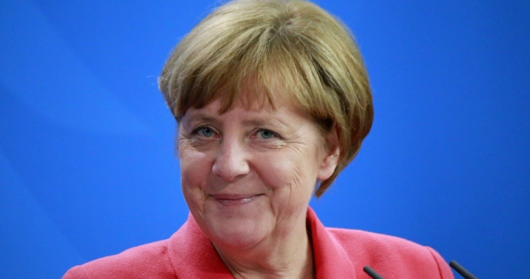 Angela Merkel anunta ca-l sustine pe Emmanuel Macron si apreciaza ca va fi un presedinte "puternic"