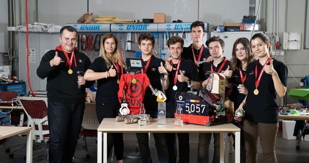 Romania a castiga locul intai la Campionatul International de Robotica din Africa de Sud