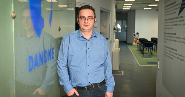 Bogdan Joița a devenit noul director al fabricii Danone din București