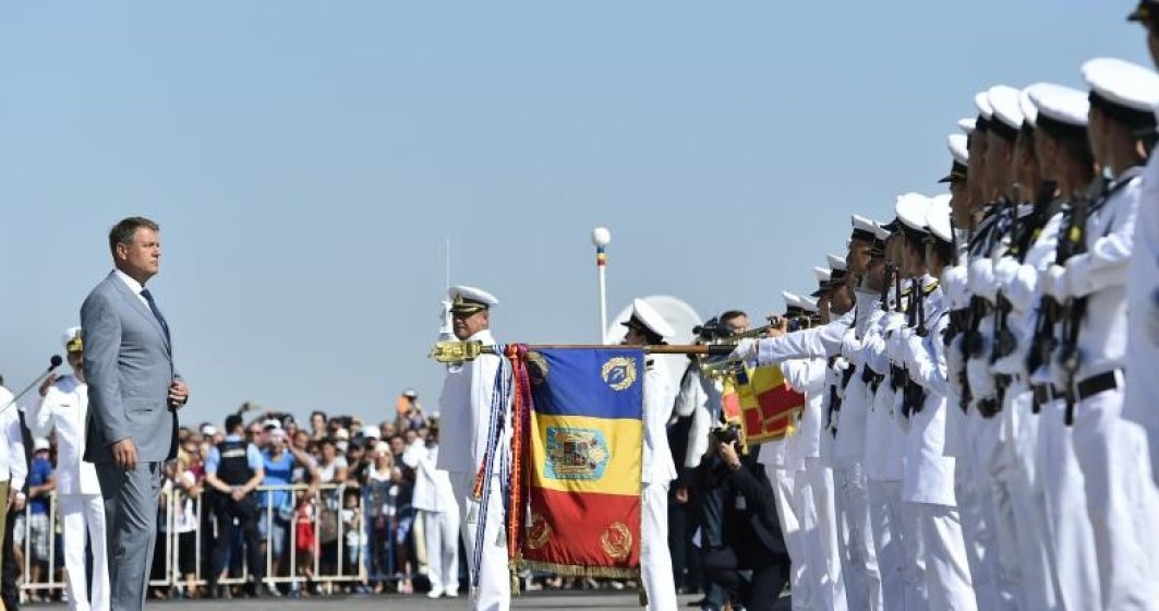 3.000 de militari ai Fortelor Navale participa la un exercitiu demonstrativ, de Ziua Marinei