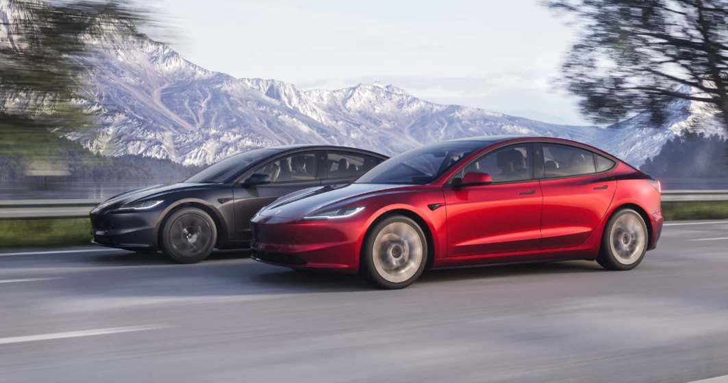 Tesla a împrospătat Model 3 la interior și exterior. Autonomia trece de 670 de kilometri