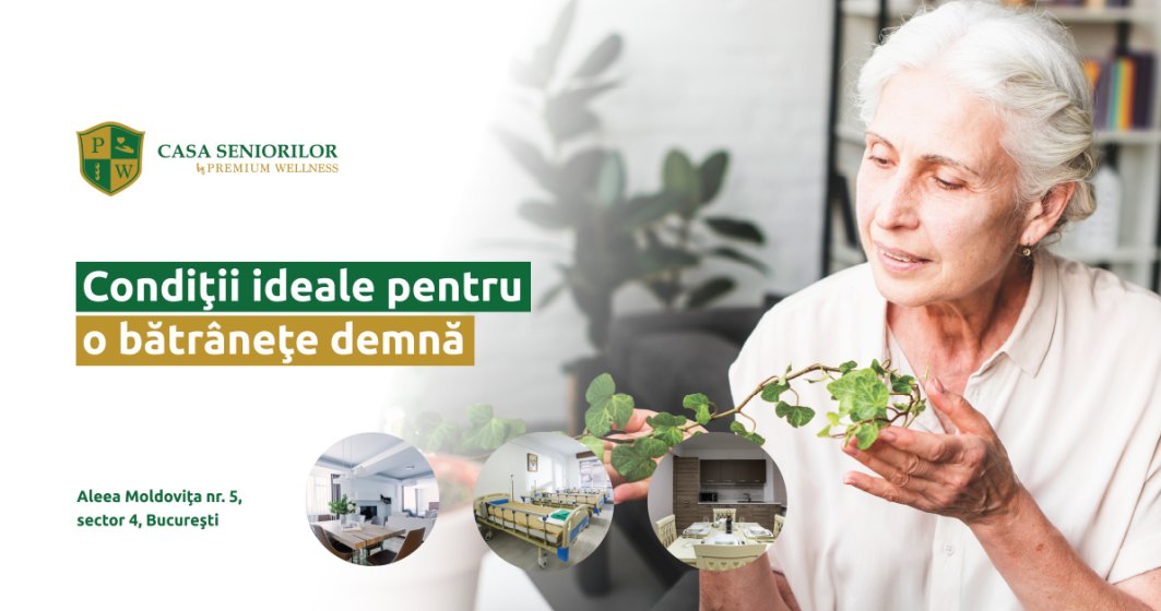 (P) Casa Seniorilor by Premium Wellness – cel mai mare centru de îngrijire pentru seniori din Sudul Capitalei