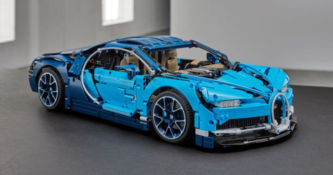 Pentru copilul din tine: Lego a pregatit un Bugatti Chiron din 3.599 de piese