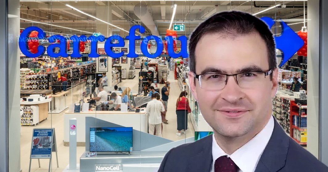 Gilles Ballot este noul CEO Carrefour România, un business de 10 mld. lei