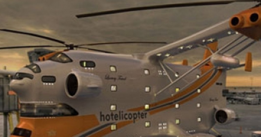Hotelicopter: Primul hotel zburator din lume