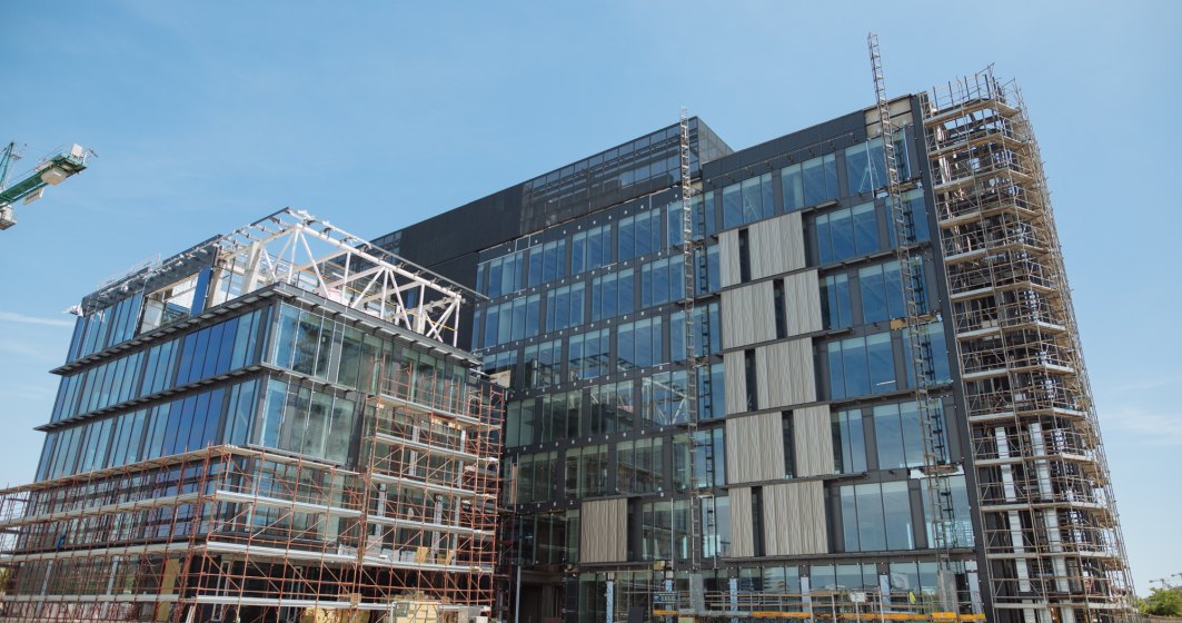 LIDL si Skanska avanseaza cu lucrarile proiectului de birouri din zona Aviatiei, constructie care se va finaliza pana la sfarsitul acestui an: cum va arata una dintre cele mai eco cladiri office din Europa