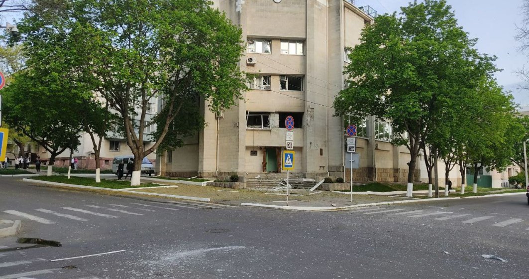Tiraspol: Explozie în sediul Serviciului de Securitate