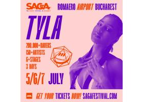 SAGA Festival anunță Tyla, câștigătoarea premiului Grammy, pentru prima dată...