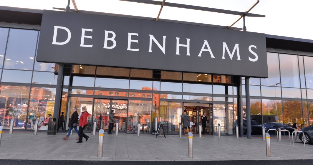 Retailerul Debenhams concediază 2.500 angajați în Marea Britanie
