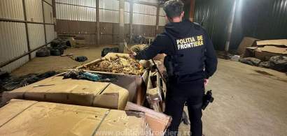 Poliția de Frontieră a descoperit o rețea ilegală de fabrici de țigări, care...