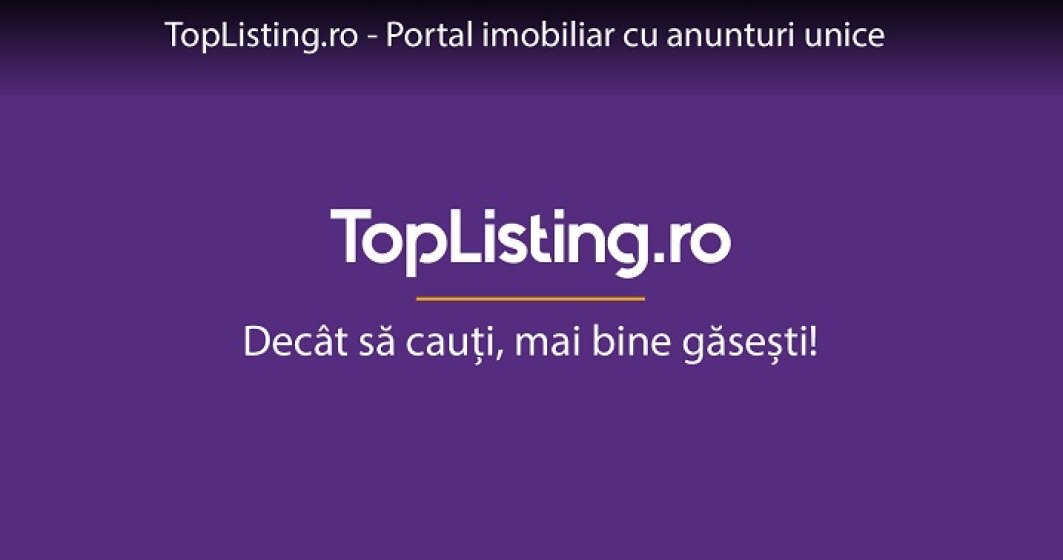 (P) TopListing.ro - Cate proprietati sunt de fapt la vanzare in Romania?