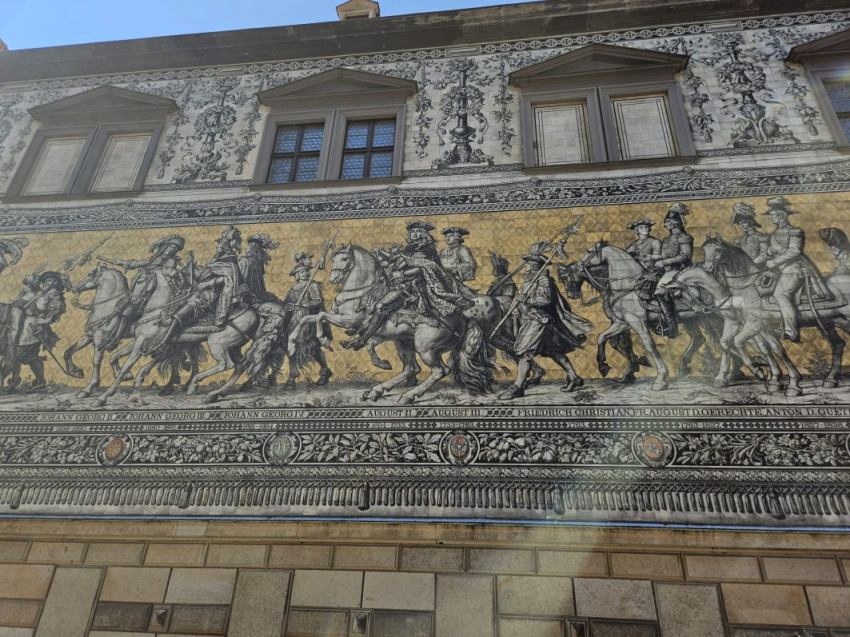 Zidul Procesiunii Prinților Dresda Germania
