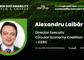 Green Start-Up Sustainability Forum & Awards: economia circulară, singura...