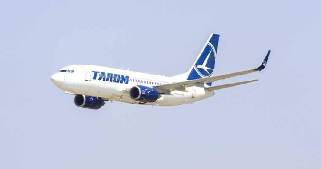 O aeronava Tarom care circula de la Frankfurt la Bucuresti a aterizat la Timisoara dupa aprinderea unui senzor