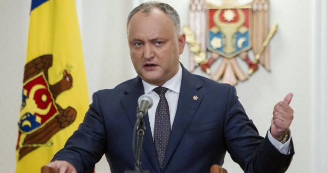 Presedintele R.Moldova, Igor Dodon, internat in spital dupa un accident de masina