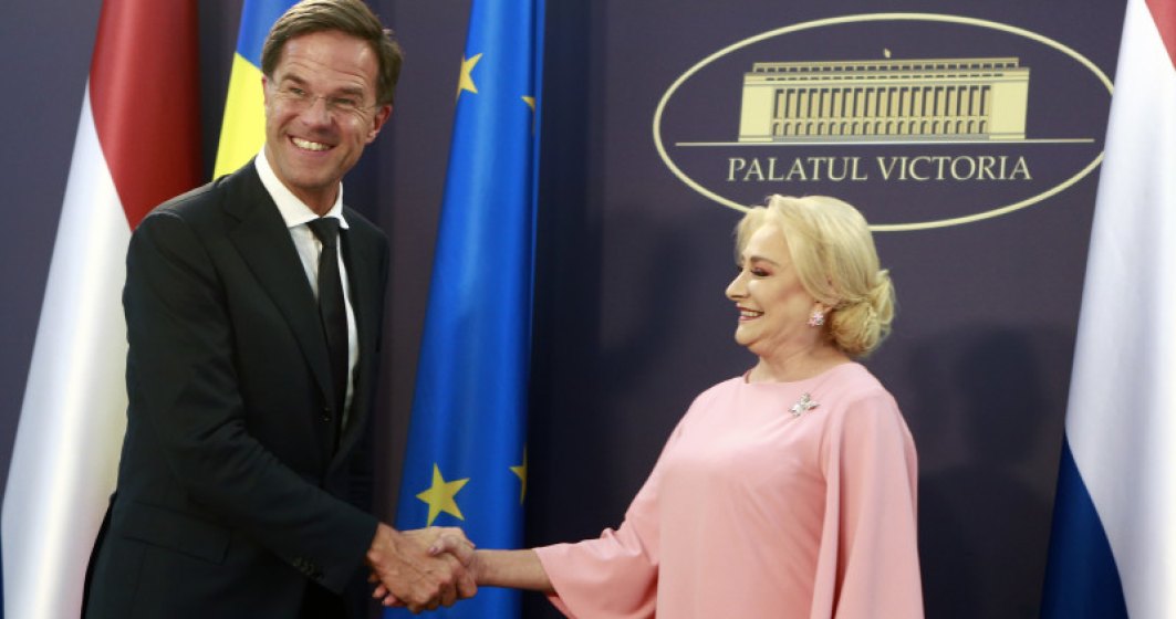 Reactia premierului olandez dupa ce Viorica Dancila i-a cerut sprijinul pentru aderarea Romaniei la Schengen