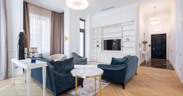 GALERIE FOTO | Cum arată un apartament de 2,5 milioane de euro din centrul...