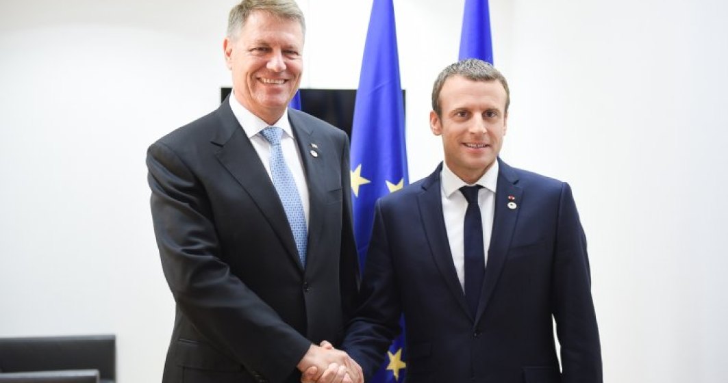 Emmanuel Macron vine in Romania, la invitatia lui Klaus Iohannis