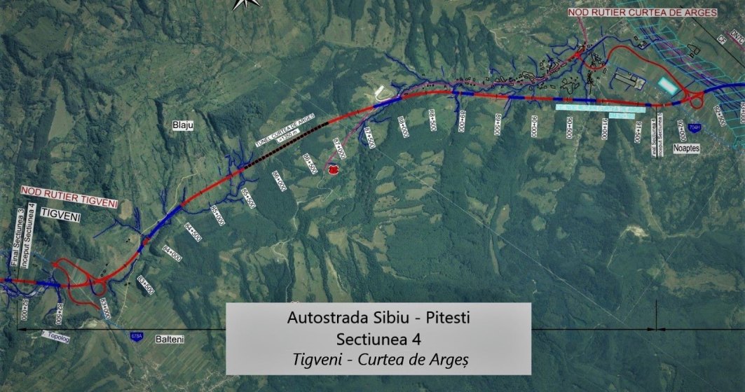 CNAIR a semnat contractul pentru proiectarea și execuția Secțiunii 4 a Autostrăzii Sibiu – Pitești