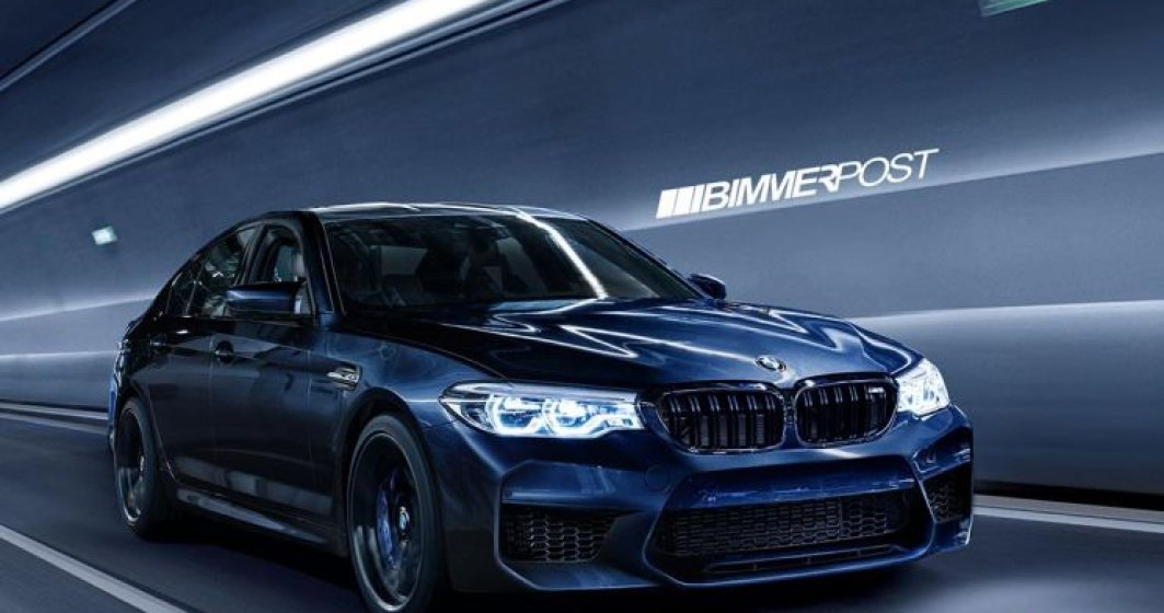Noul model BMW M5 vine cu tractiune optionala spate, acoperis din fibra de carbon si peste 600 de cai putere