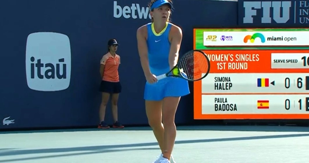 Simona Halep, meci revenire în WTA, Miami Open