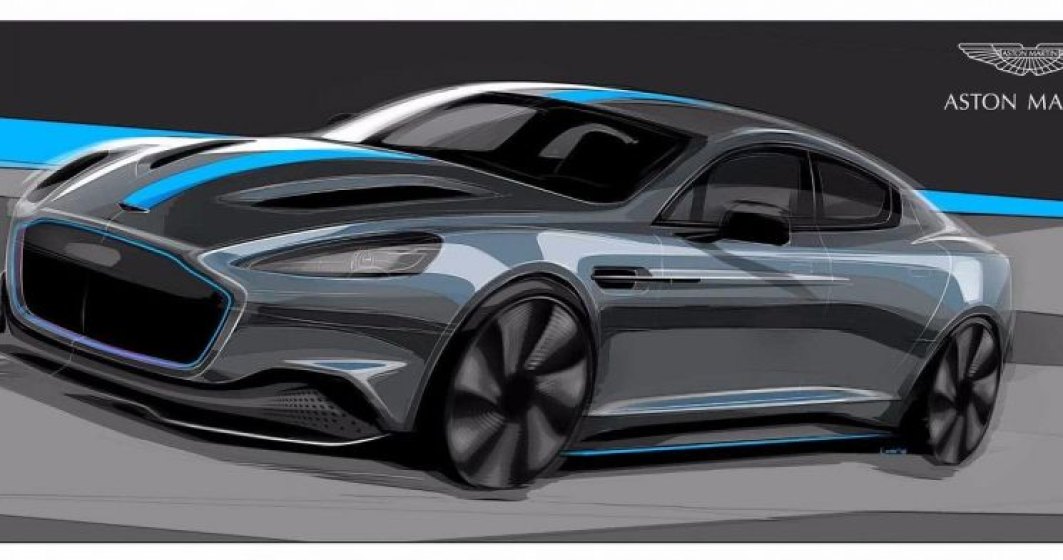 Aston Martin ataca piata masinilor complet electrice in 2019 cu modelul RapidE