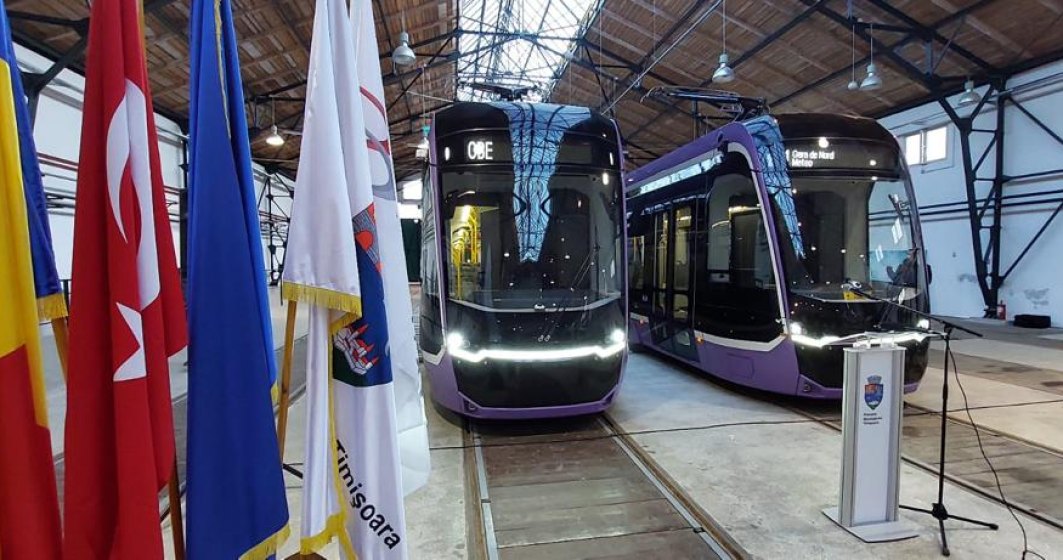 Primăria Timișoara a lansat primele tramvaie turcești din oraș