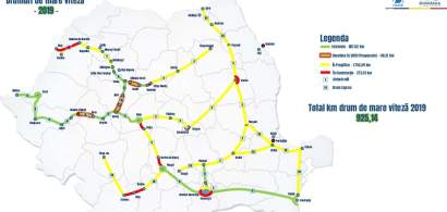 CNAIR: Circulatia rutiera va fi deschisa pe 1.000 de kilometri de autostrada...