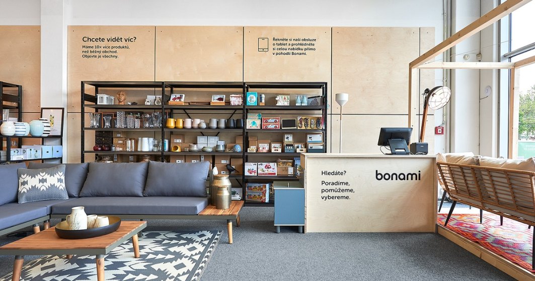 Retailerul online de mobilă Bonami se extinde în offline și deschide primul magazin, în Cehia