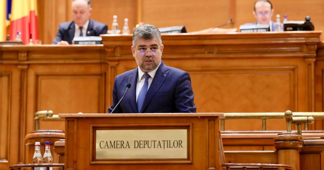Gafă ”mortală” a lui Marcel Ciolacu: liderul PSD a confundat o sală polivalentă cu o casă mortuară