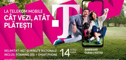 La Telekom Mobile, CAT VEZI, ATAT PLATESTI,  cu o singura conditie: NELIMITAT...