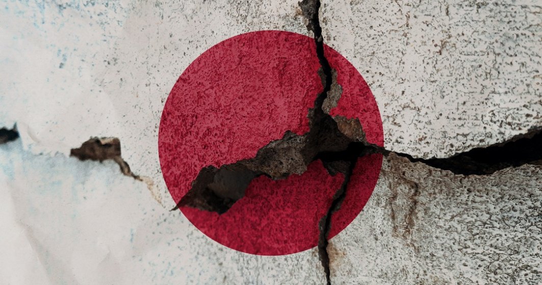 Cutremurul din Japonia: Imagini cu efectele seismului. Clădiri prăbușite și evacuări în unele zone