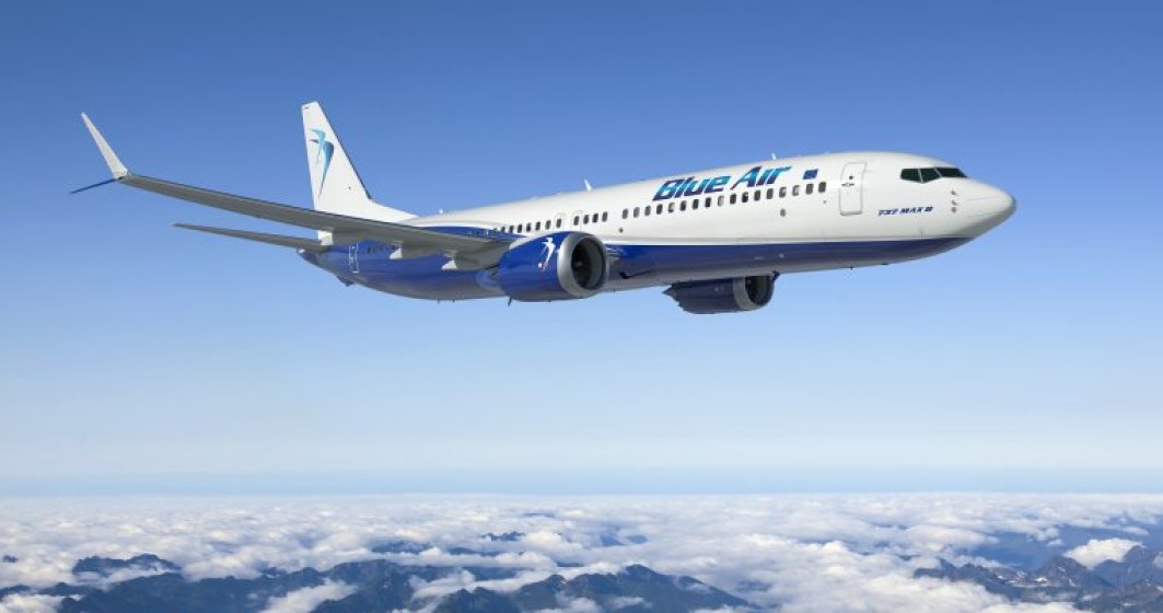 Blue Air a facut o comanda pentru sase avioane Boeing 737 MAX si va inchiria alte 12 avioane