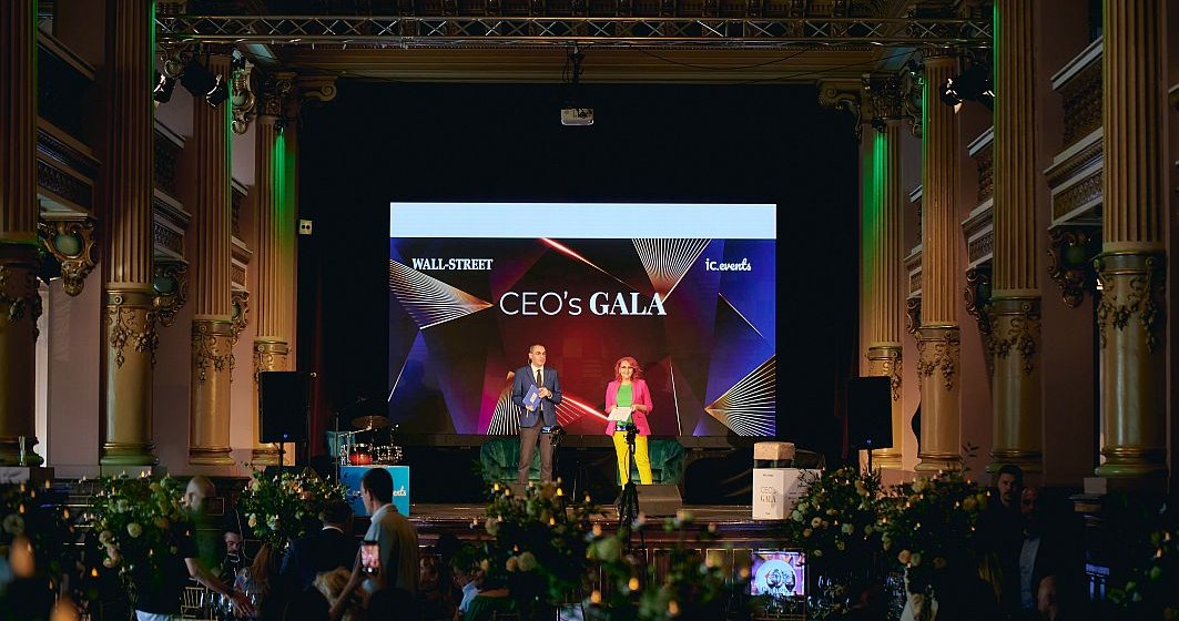 Wall-Street a premiat cei mai importanți și autentici lideri din România în prima ediție a evenimentului “CEO’s Gala - Remarkable leaders that inspires the future”