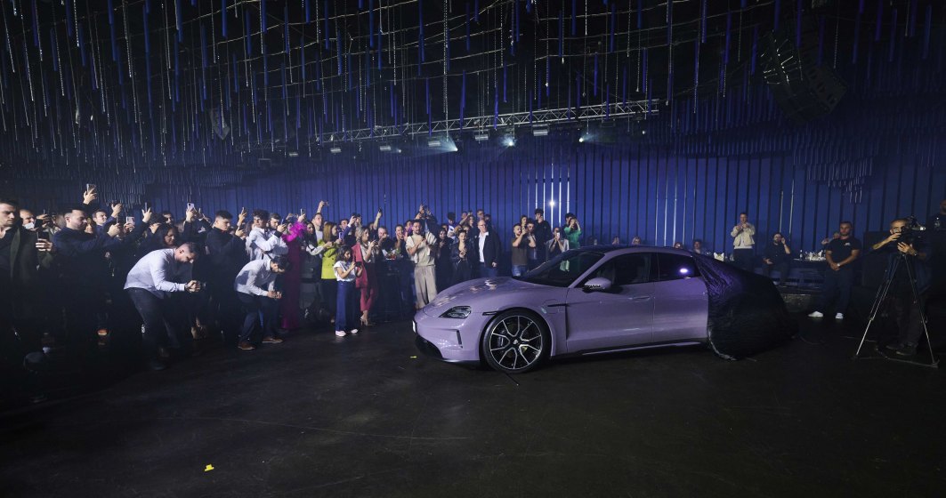 GALERIE FOTO | Cel mai puternic Porsche din istorie a fost lansat în România. Care este secretul noului Taycan